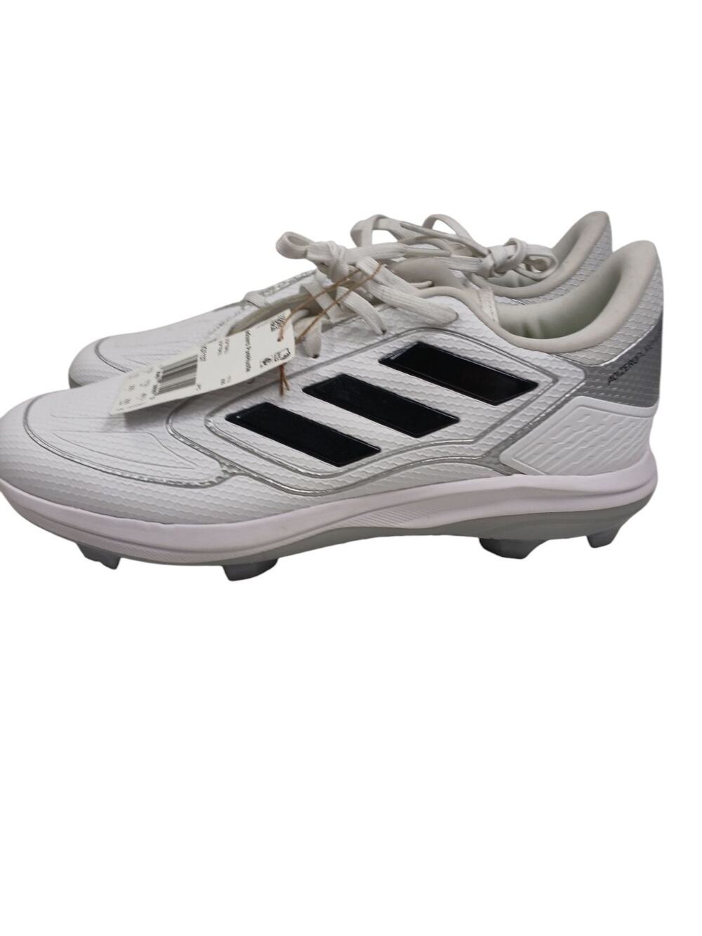 New Adidas Adizero SZ 13 PureHustle 3 TPU Softball Cleats IG7137 White/Black